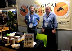 Jake Vanderham-Byrne and James Altmann from Biological Services.